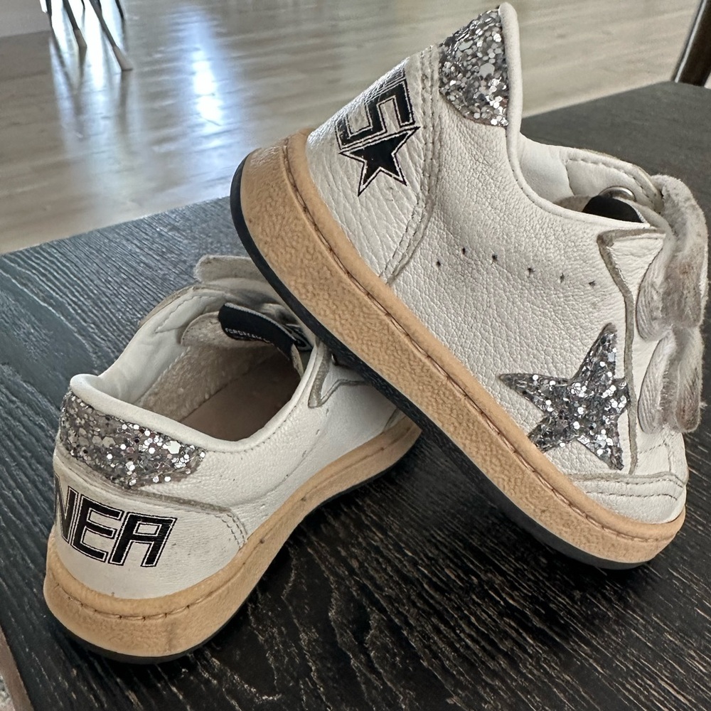 Toddler golden goose Velcro ballstars